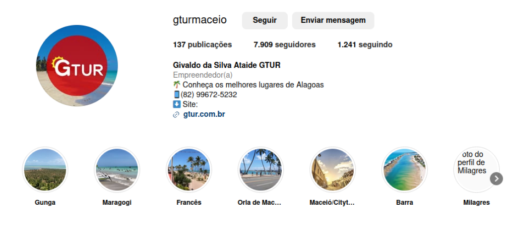 Instagram Alagoas